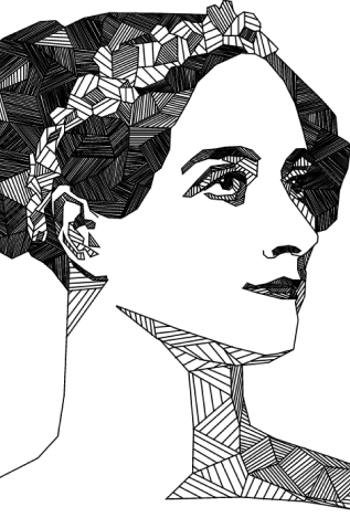 dessin de Ada Lovelace